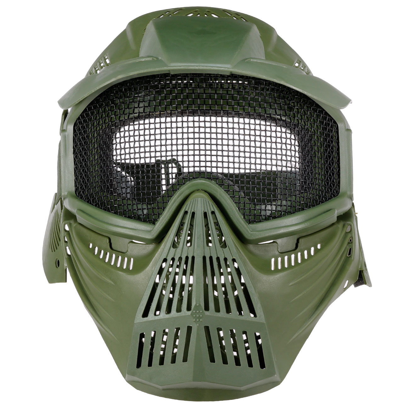 Fidragon Transformer Leader Gittermaske m. Mundabdeckung Full Face oliv Bild 5