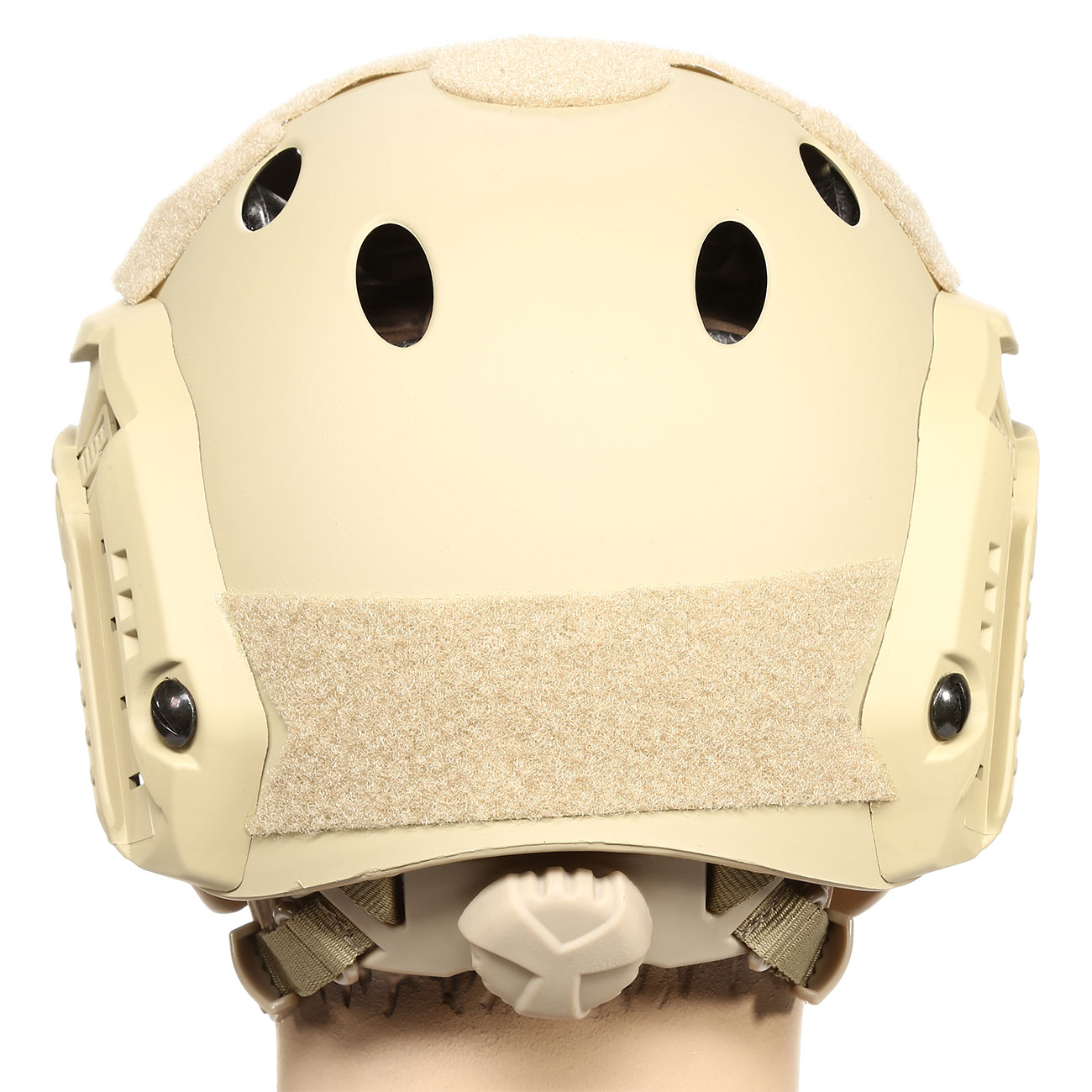 nHelmet Airsoft Helm FAST PJ Maritime Railed mit NVG Mount Dark Earth Bild 4