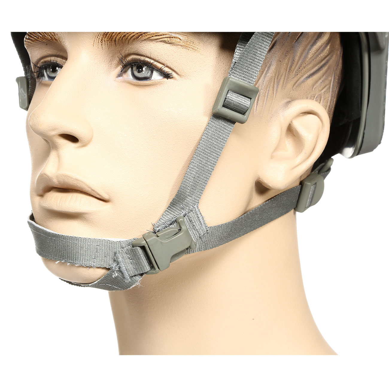 nHelmet Airsoft Helm FAST PJ Maritime Railed mit NVG Mount Foliage Green Bild 6