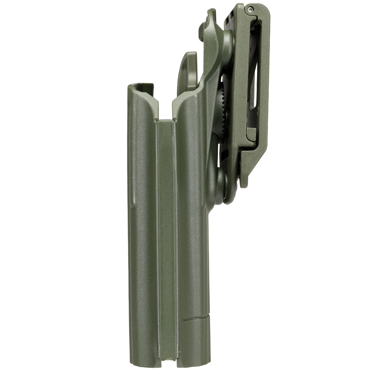 WoSport Universal Type-E Holster Kunststoff m. Grtelhalter fr Pistolen rechts oliv Bild 6