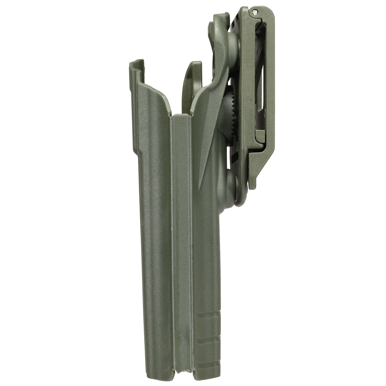 WoSport Universal Type-D Holster Kunststoff m. Grtelhalter fr Pistolen rechts oliv Bild 6