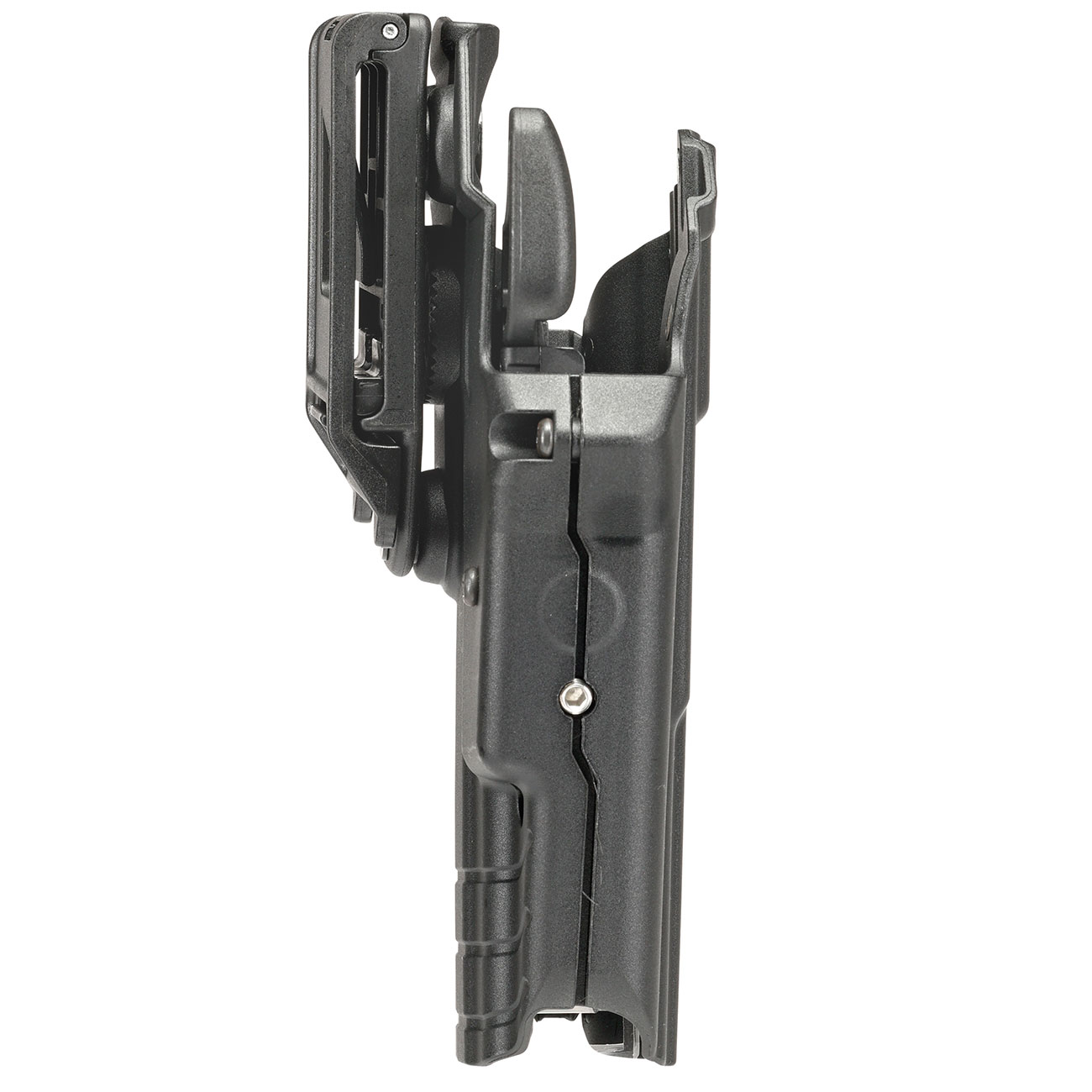 WoSport Universal Type-D Holster Kunststoff m. Grtelhalter fr Pistolen rechts schwarz Bild 2