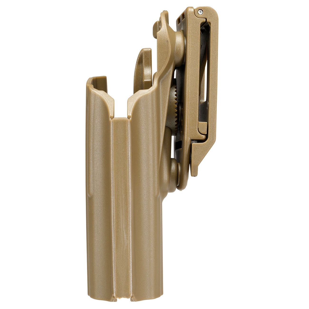 WoSport Universal Type-C Holster Kunststoff m. Grtelhalter fr Pistolen rechts tan Bild 6