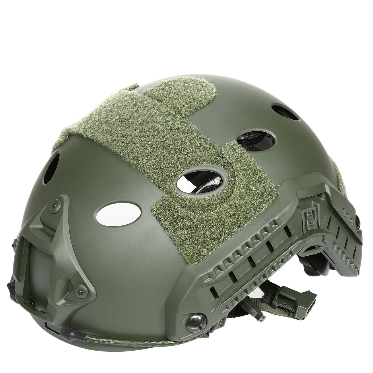 nHelmet Airsoft Helm FAST PJ Maritime Railed mit NVG Mount oliv Bild 8