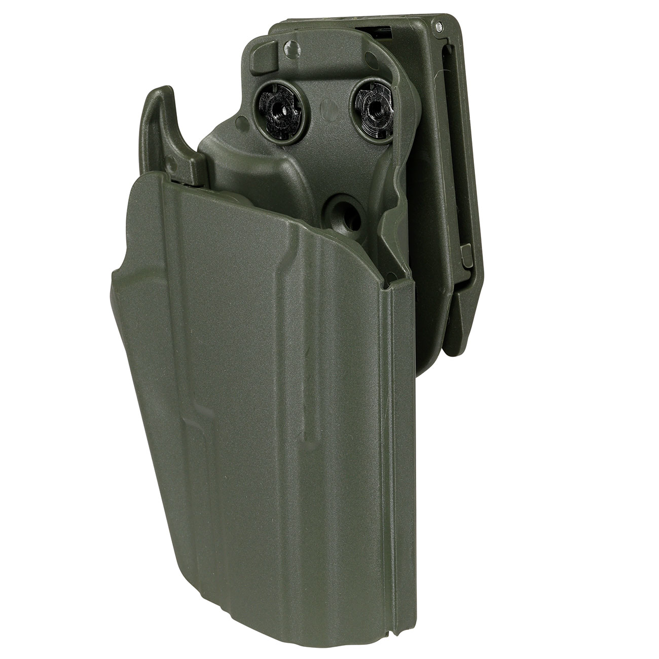 WoSport Universal Type-C Holster Kunststoff m. Grtelhalter fr Pistolen rechts oliv Bild 7
