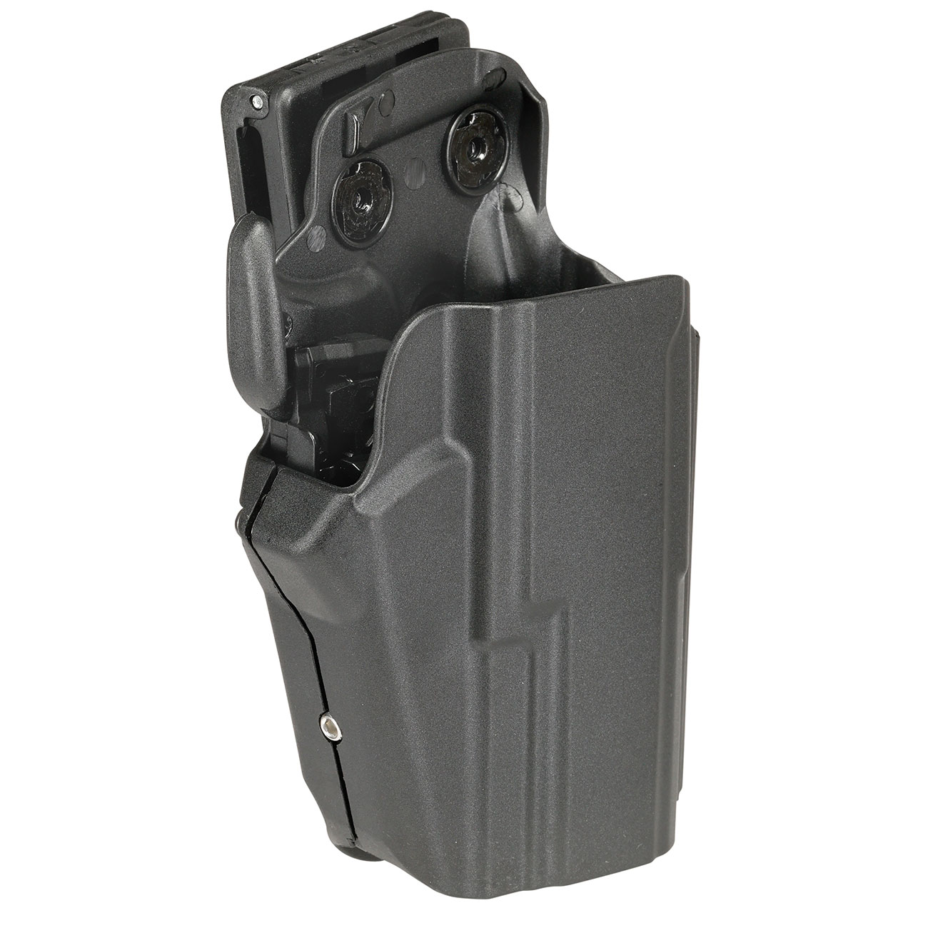WoSport Universal Type-C Holster Kunststoff m. Grtelhalter fr Pistolen rechts schwarz Bild 1