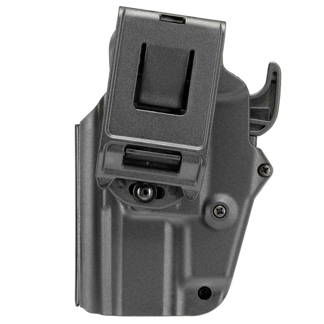 WoSport Universal Type-C Holster Kunststoff m. Grtelhalter fr Pistolen rechts schwarz Bild 4