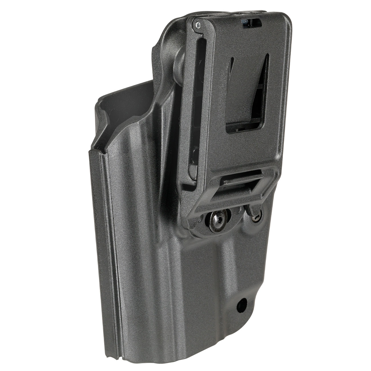 WoSport Universal Type-C Holster Kunststoff m. Grtelhalter fr Pistolen rechts schwarz Bild 5