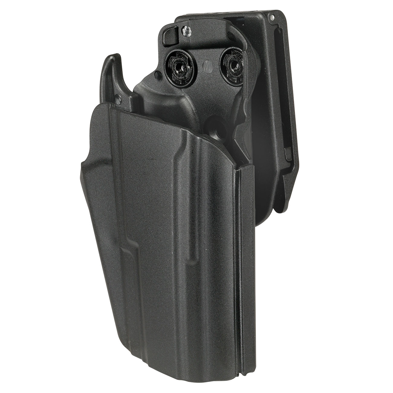 WoSport Universal Type-C Holster Kunststoff m. Grtelhalter fr Pistolen rechts schwarz Bild 7