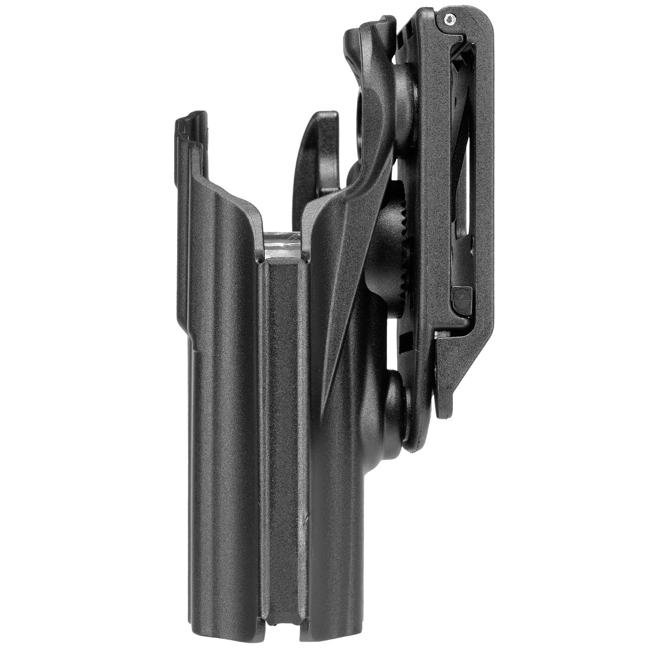 WoSport Universal Type-F Holster Kunststoff m. Grtelhalter fr Pistolen rechts schwarz Bild 6
