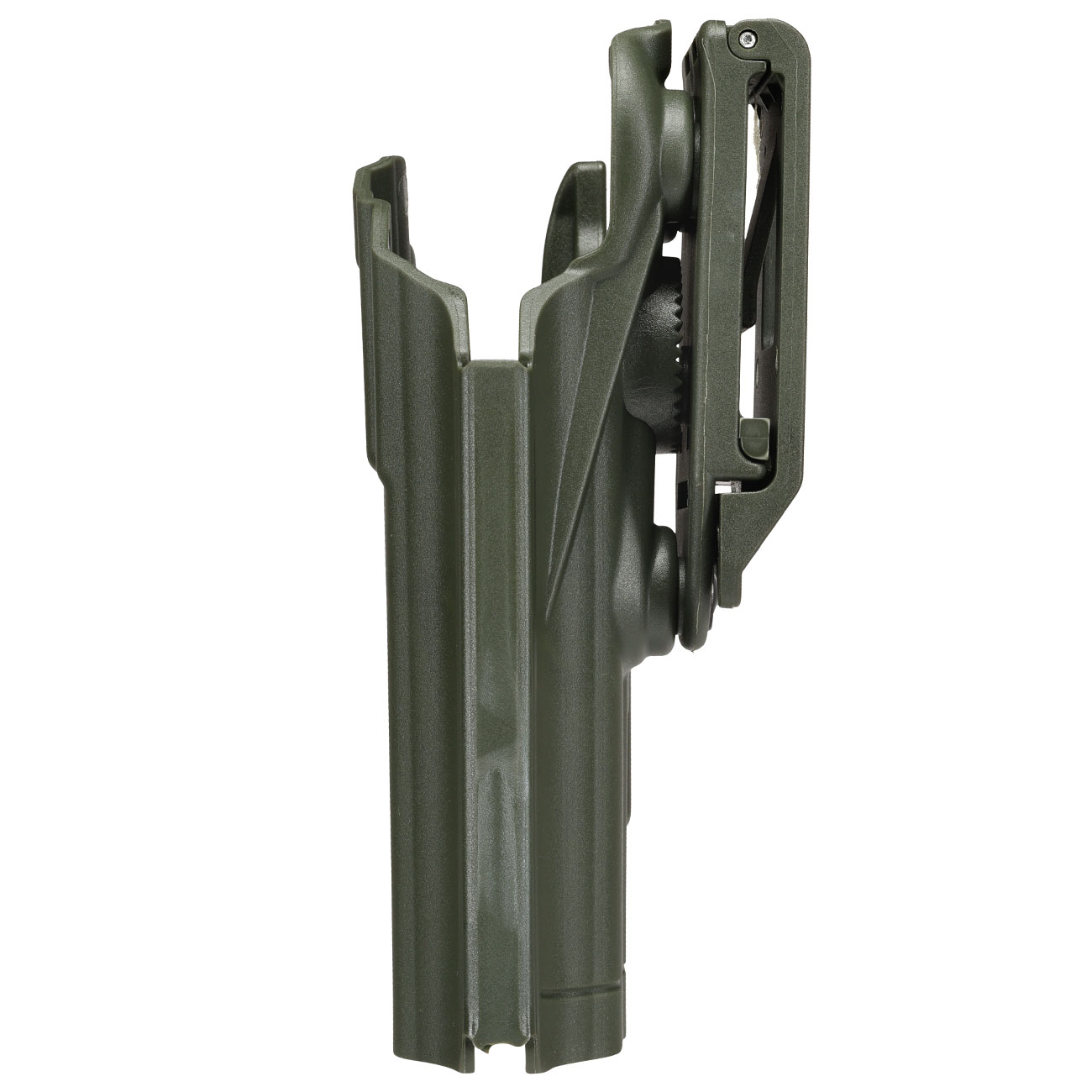 WoSport Universal Type-B Holster Kunststoff m. Grtelhalter fr Pistolen rechts oliv Bild 6
