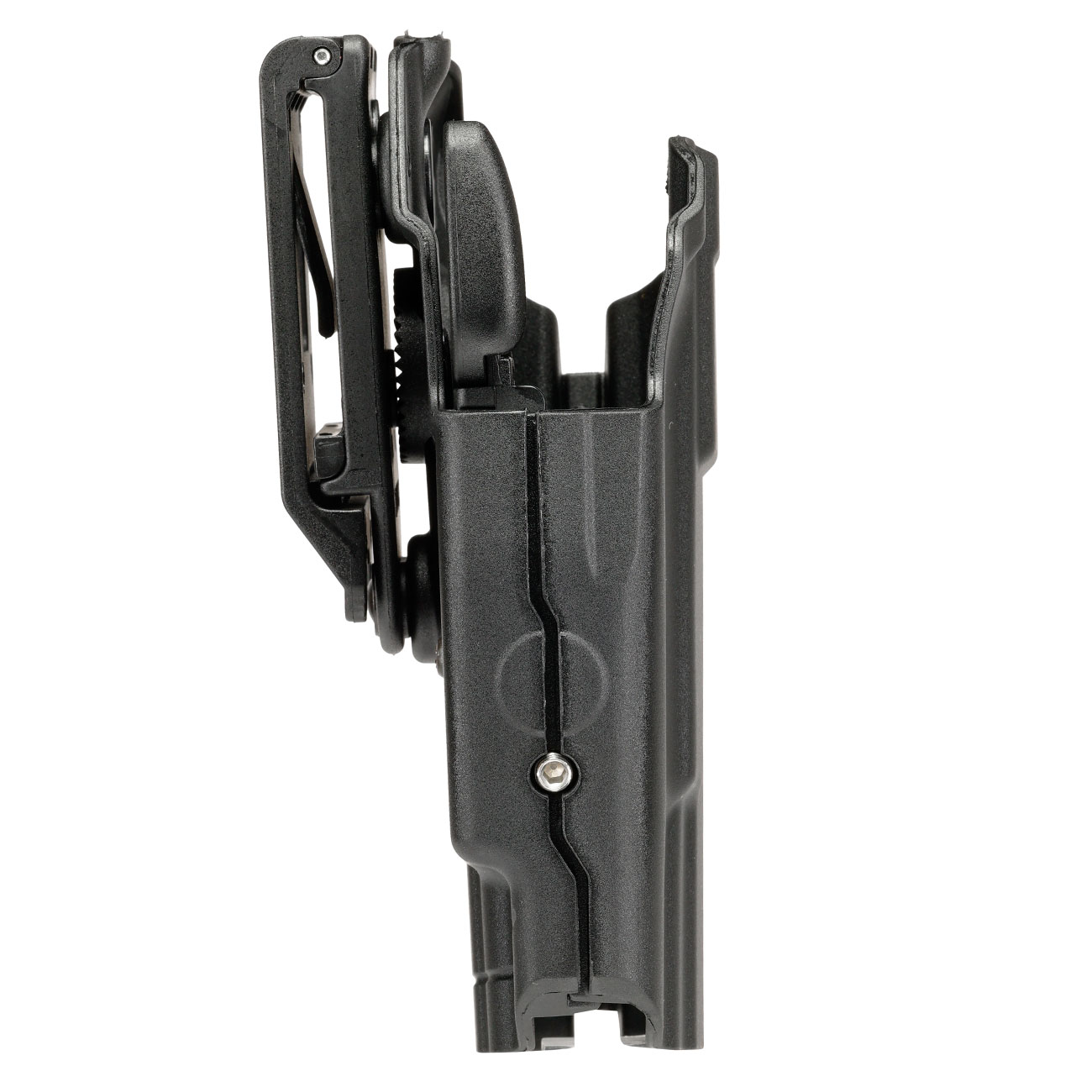 WoSport Universal Type-B Holster Kunststoff m. Grtelhalter fr Pistolen rechts schwarz Bild 2