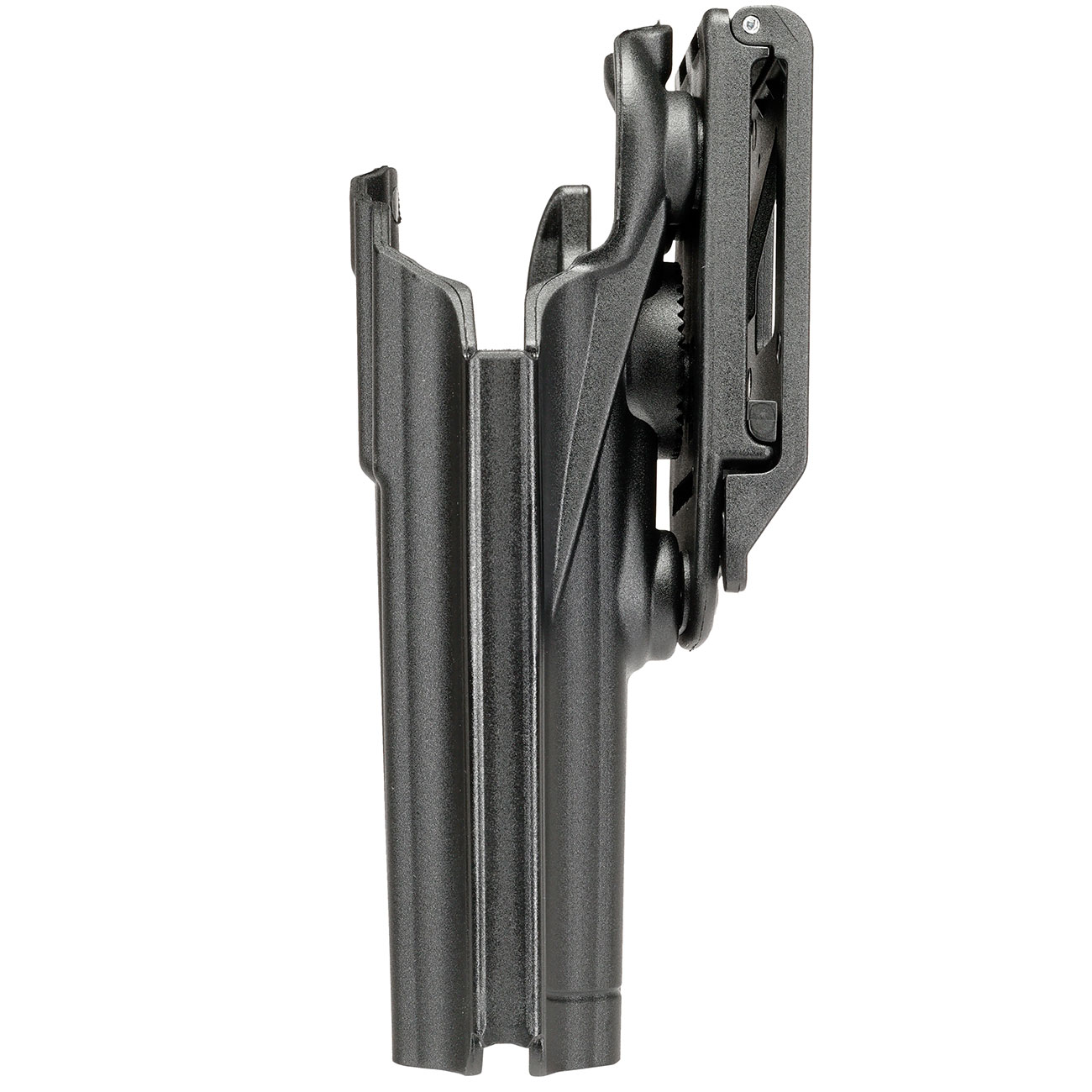 WoSport Universal Type-B Holster Kunststoff m. Grtelhalter fr Pistolen rechts schwarz Bild 6