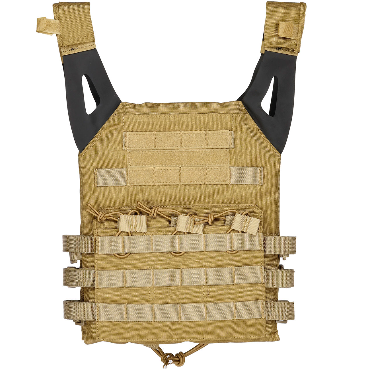 WoSport JPC-Style Plate Carrier Molle-Plattentrger Weste verstellbar tan