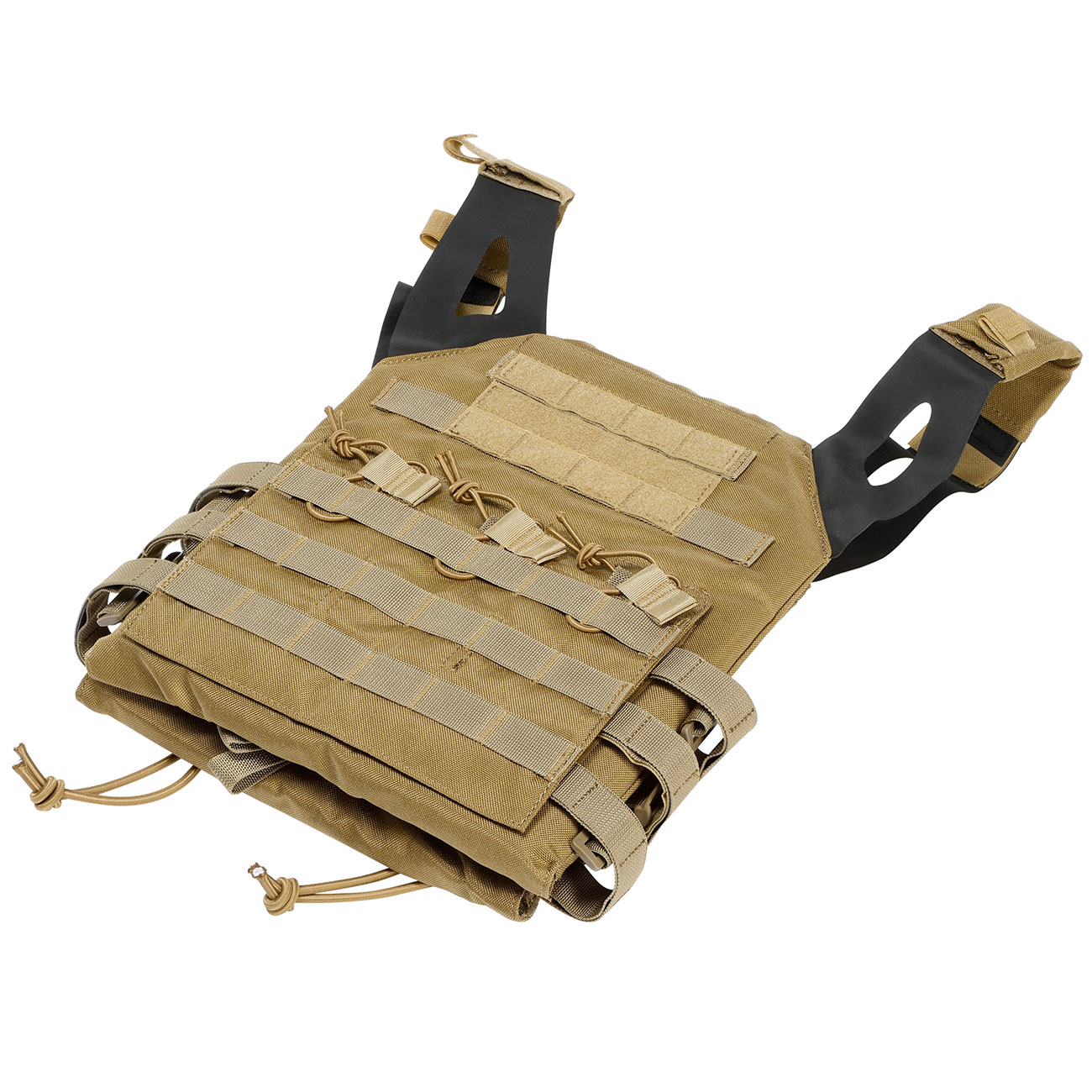 WoSport JPC-Style Plate Carrier Molle-Plattentrger Weste verstellbar tan Bild 2