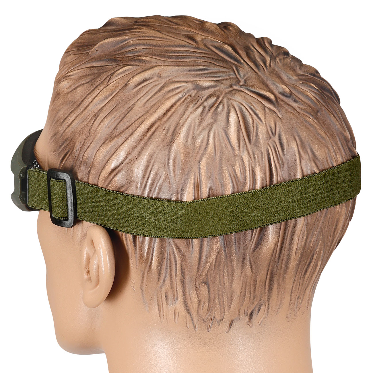 WoSport Tactical Goggle Round-Steelmesh Eye Protection Airsoft Gitterbrille oliv Bild 7