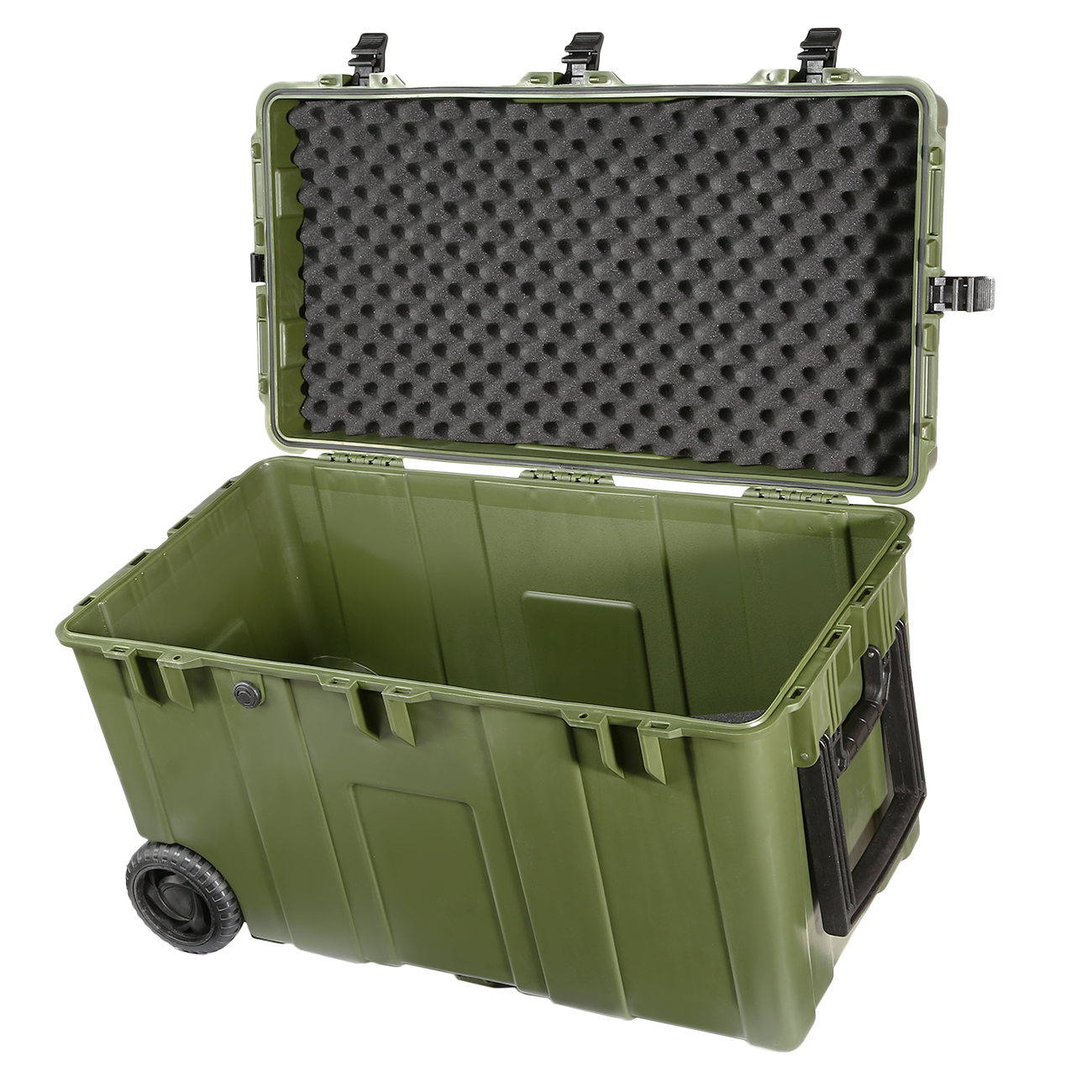 Nuprol Kit Box / Ultimate Hard Case Transport-Trolley 86 x 46 x 53 cm oliv Bild 7