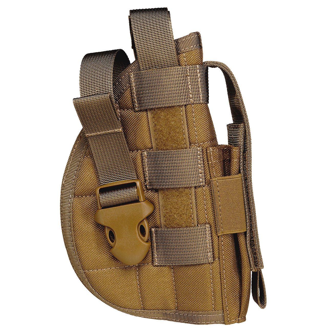 WoSport Universal Battlefield Elite Holster fr Pistolen Nylon-Fabric rechts tan