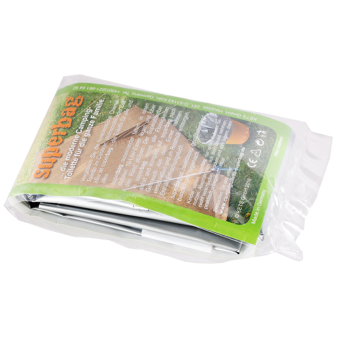 Campingtoilette superbag fr stabilen 10 Liter Eimer Bild 1
