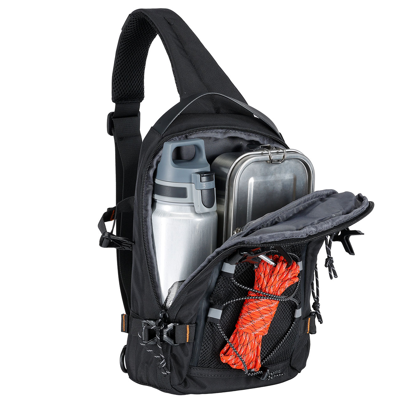 Fox Outdoor Umh�ngetasche Compact Sling schwarz Bild 5