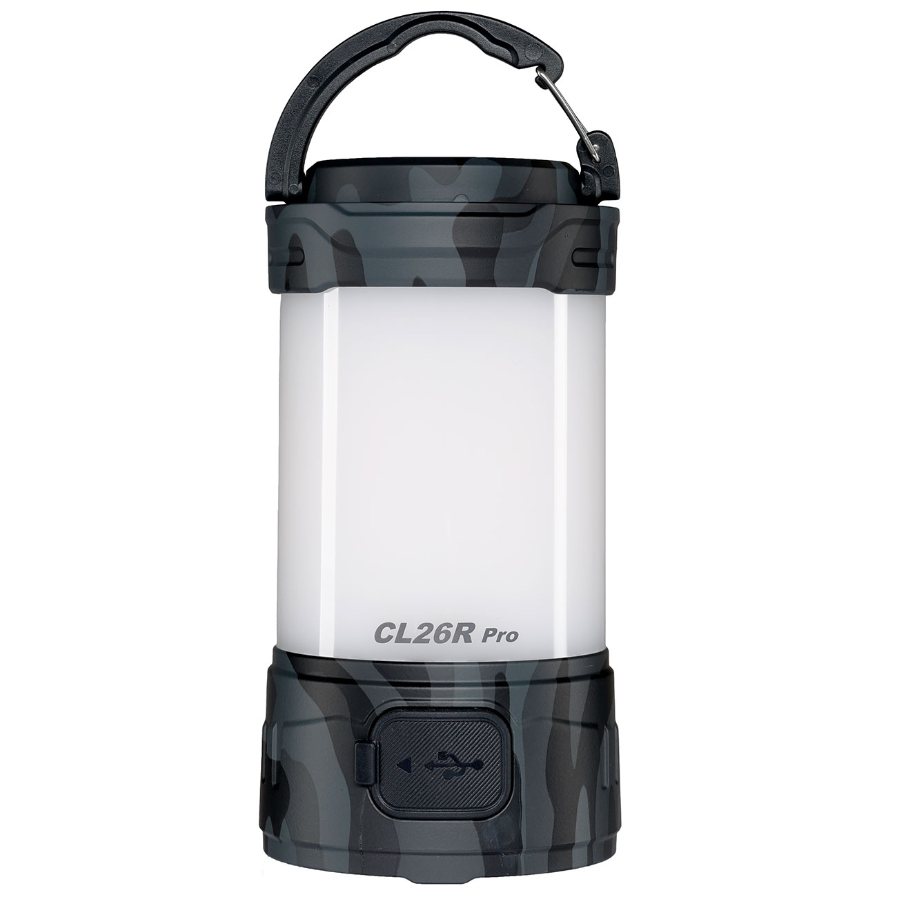 Fenix Campinglaterne CL26R Pro 650 Lumen grey camo mit Powerbankfunktion inkl. USB Ladekabel und Akku Bild 3