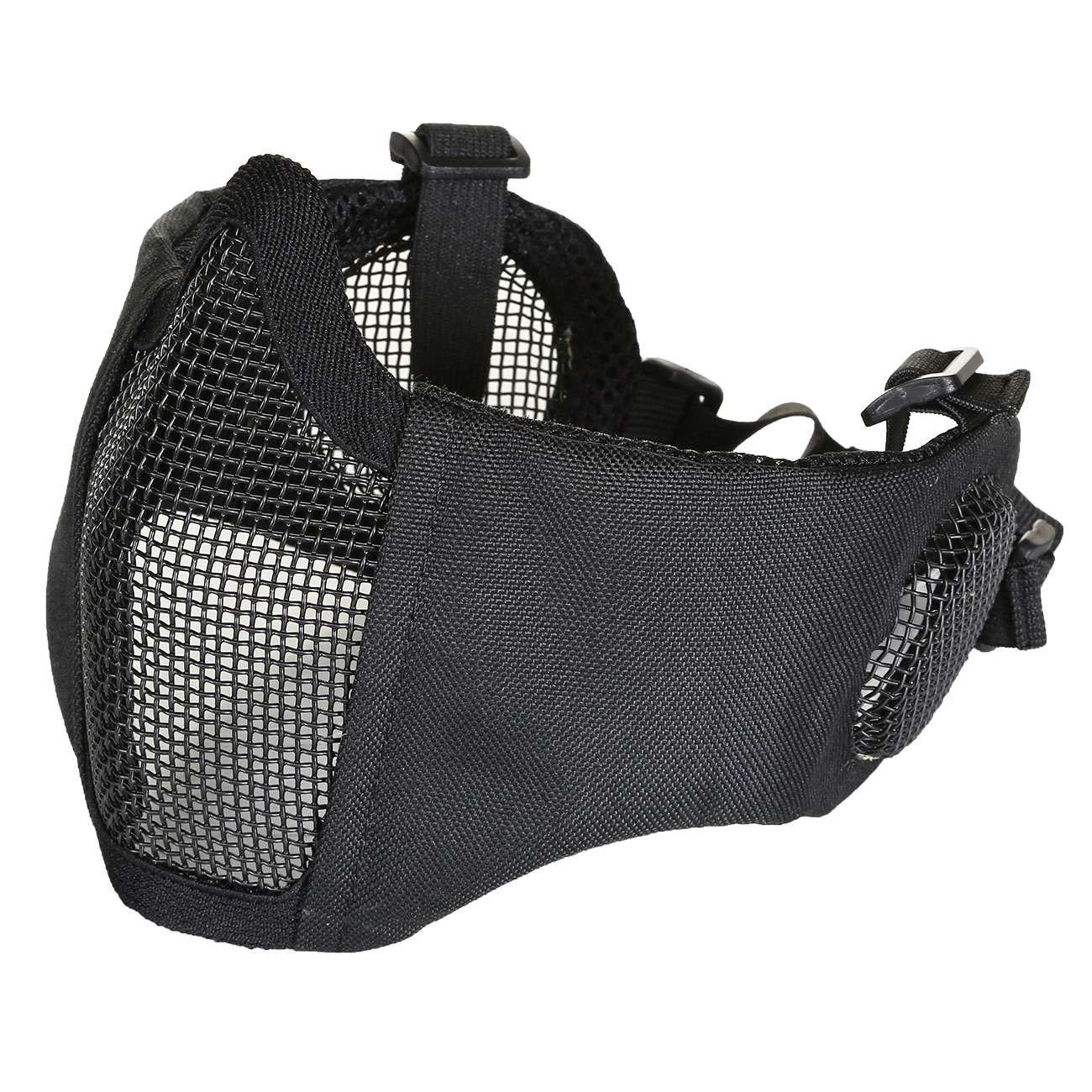 Nuprol Mesh Mask V3 Gittermaske Lower Face Shield mit Ohrabdeckung schwarz Bild 4