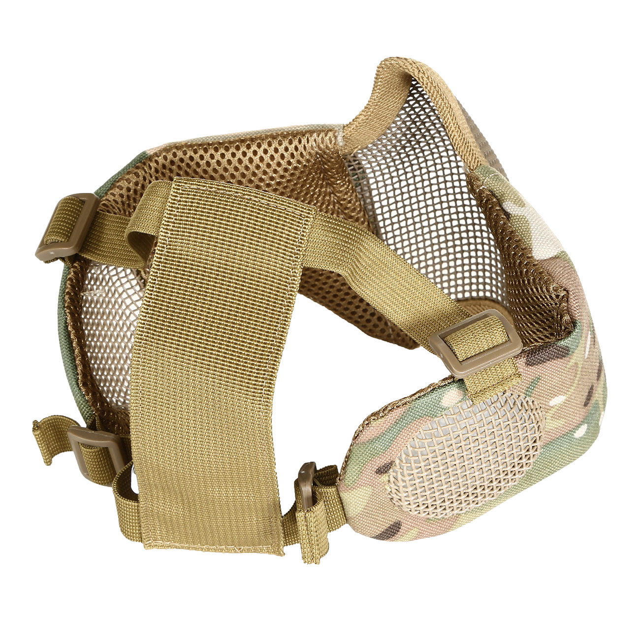 Nuprol Mesh Mask V3 Gittermaske Lower Face Shield mit Ohrabdeckung camo Bild 6