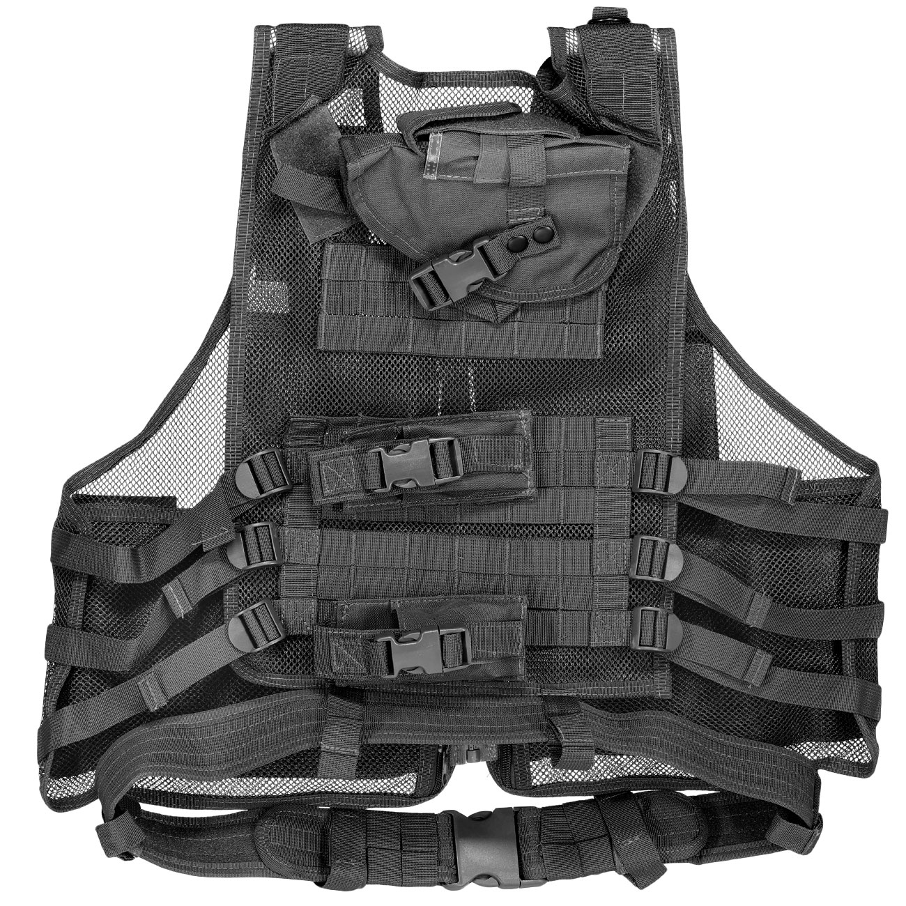 WoSport Tactical Mesh Weste / Law Enforcement Einsatzweste schwarz Bild 1