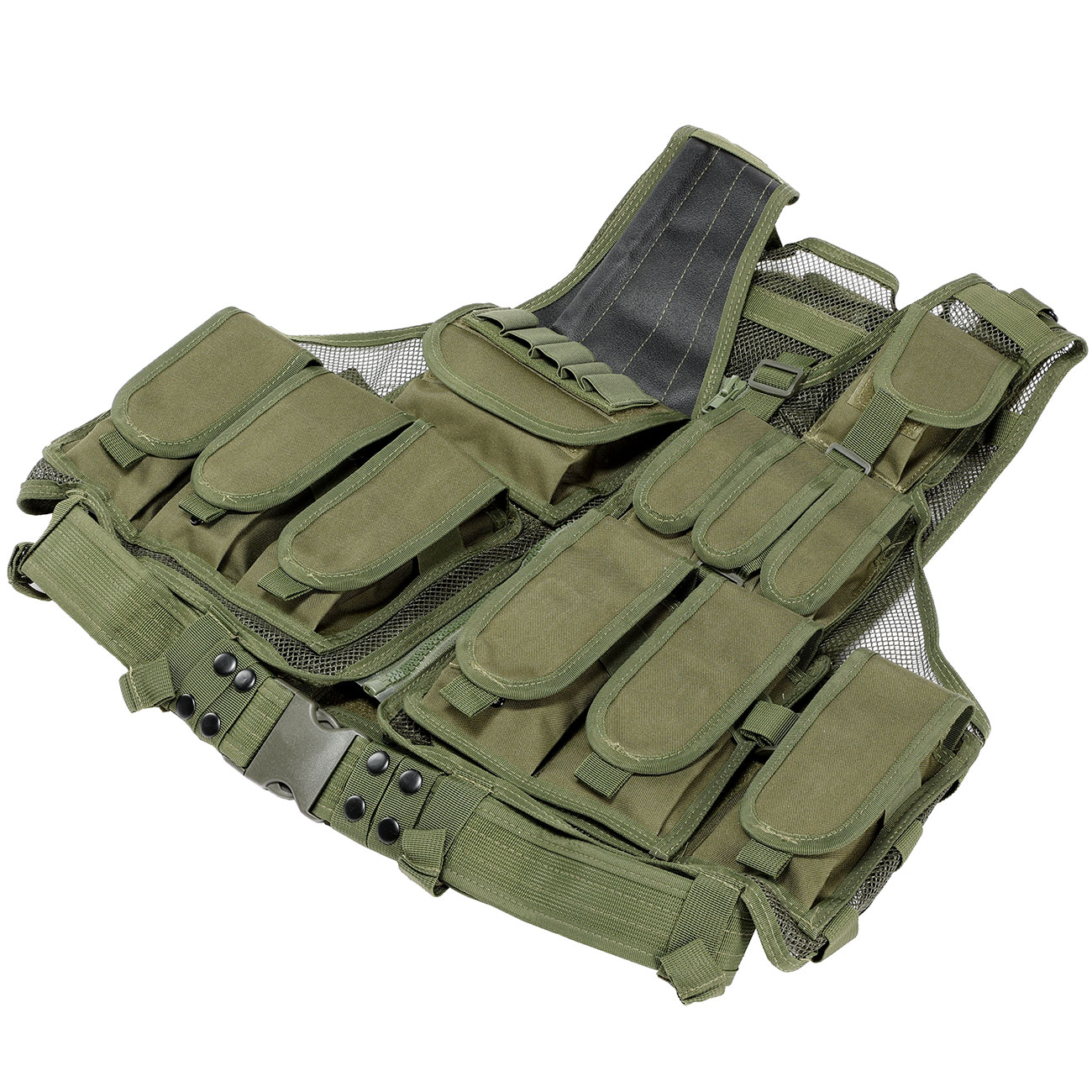 WoSport Tactical Mesh Weste / Law Enforcement Einsatzweste oliv Bild 2