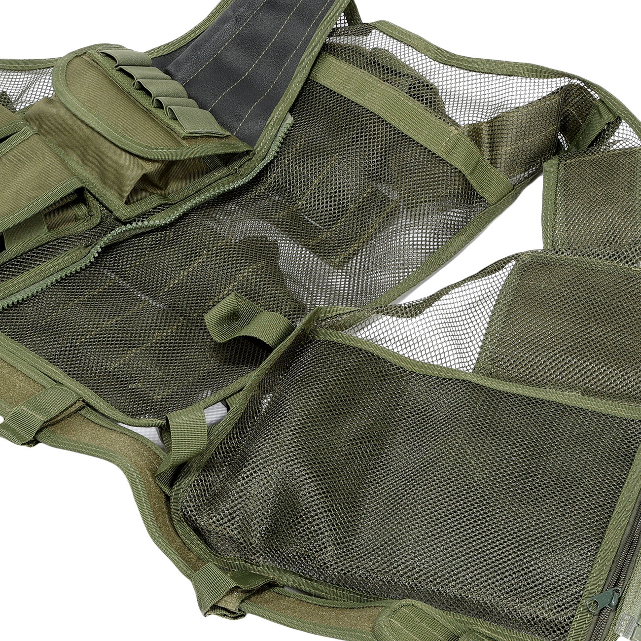 WoSport Tactical Mesh Weste / Law Enforcement Einsatzweste oliv Bild 4