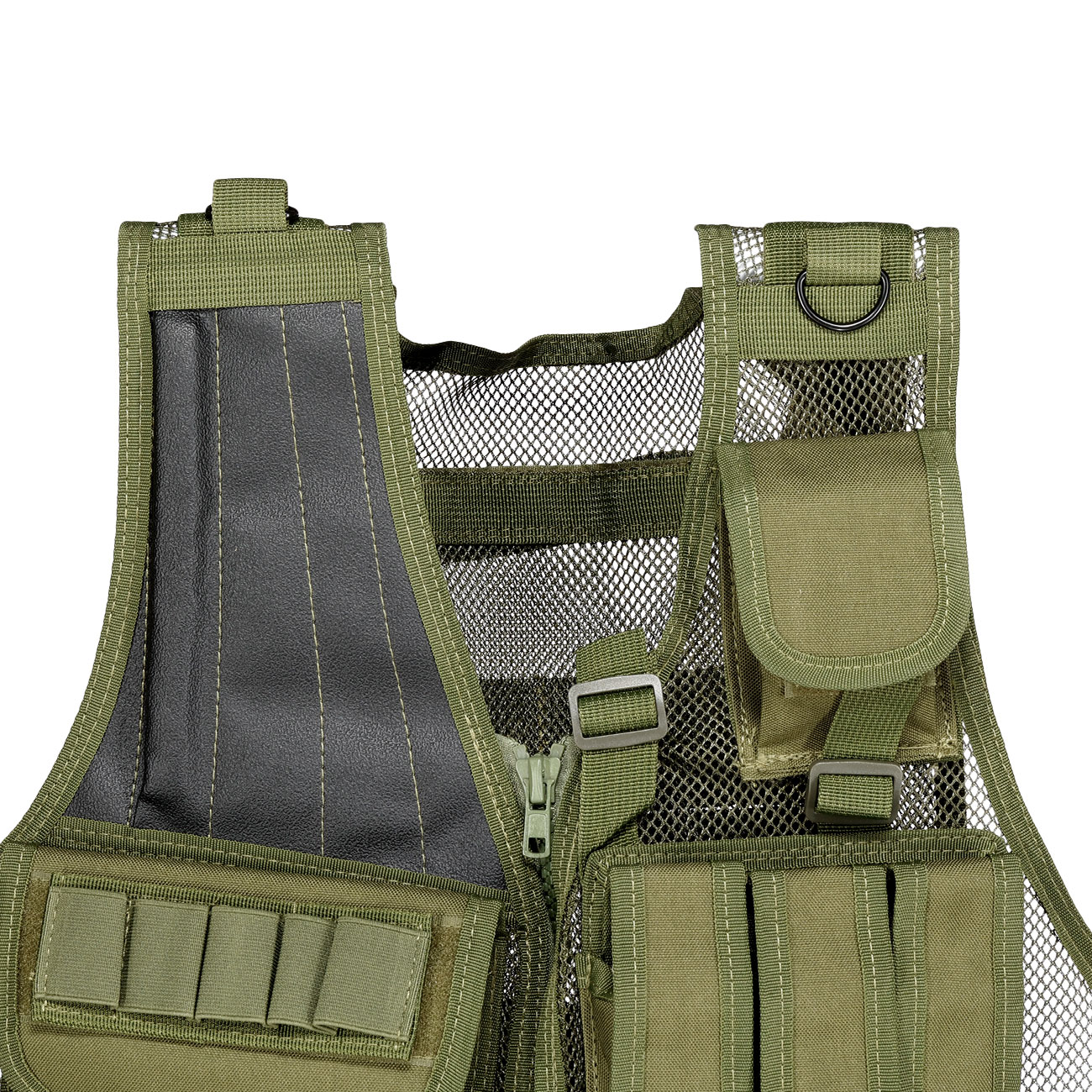 WoSport Tactical Mesh Weste / Law Enforcement Einsatzweste oliv Bild 5