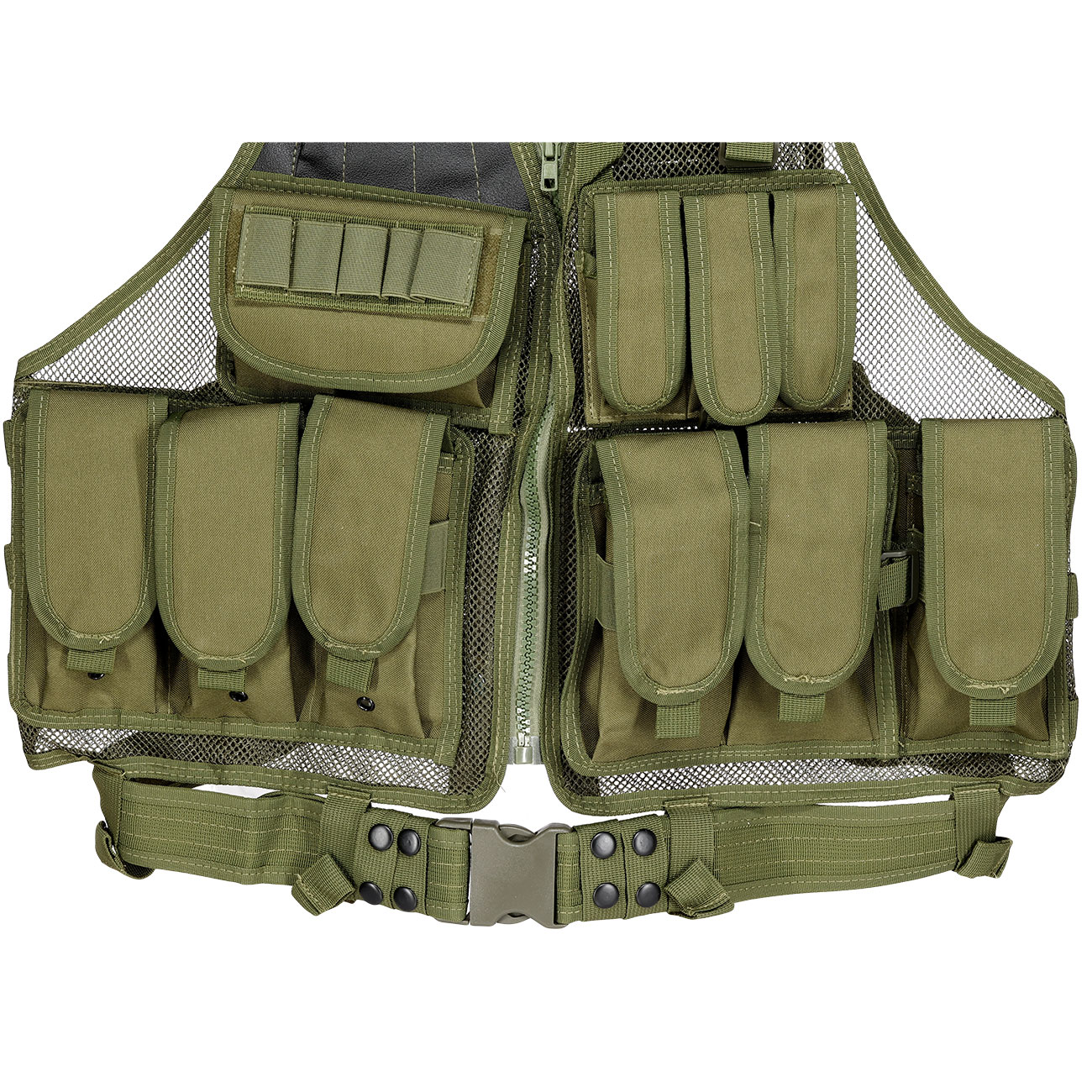 WoSport Tactical Mesh Weste / Law Enforcement Einsatzweste oliv Bild 6