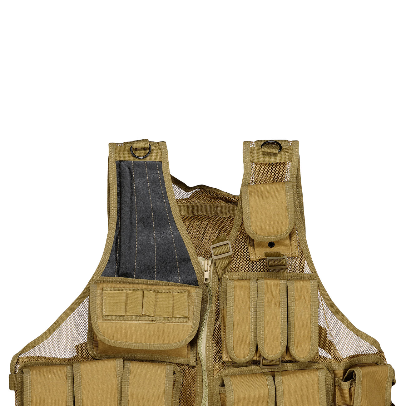 WoSport Tactical Mesh Weste / Law Enforcement Einsatzweste tan Bild 5