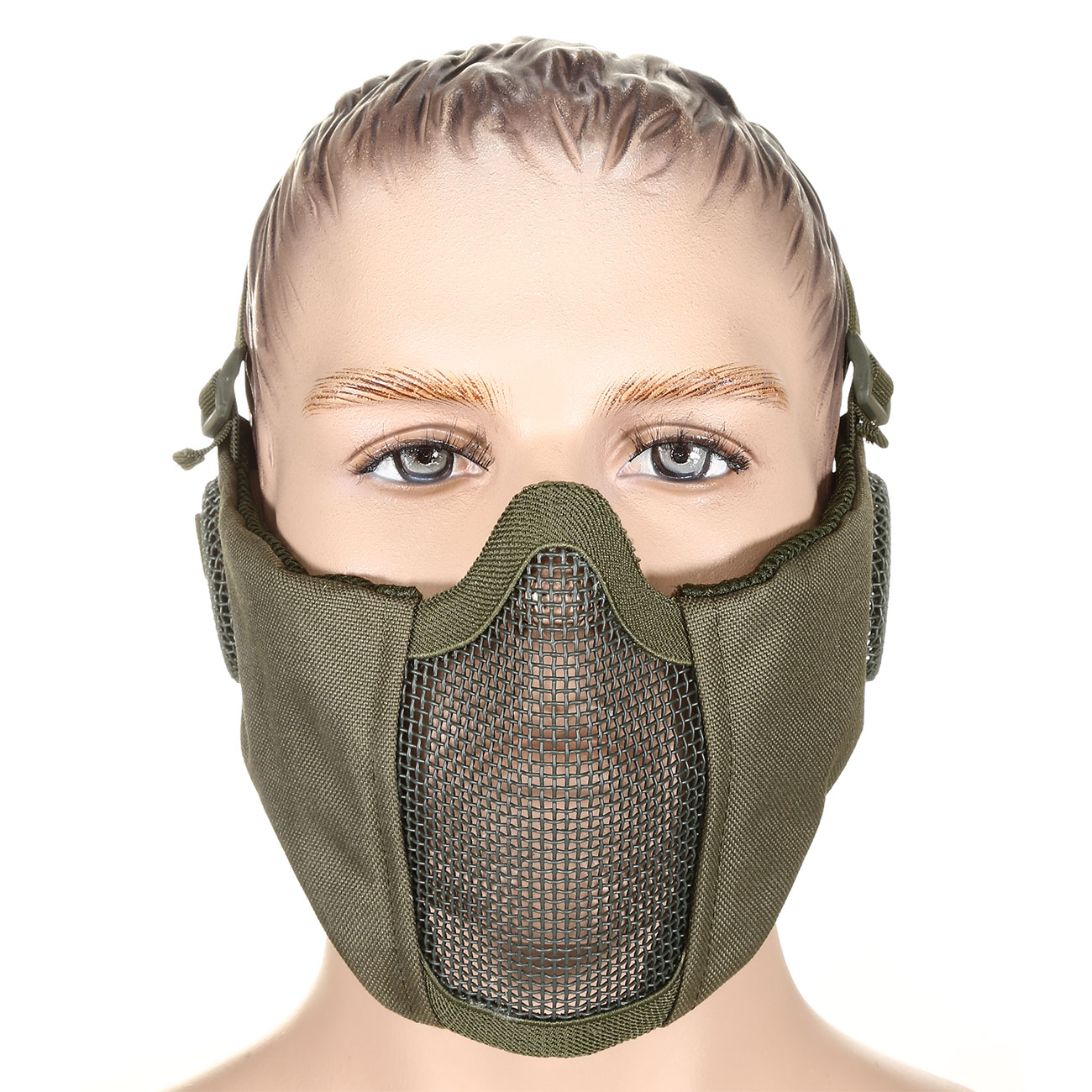 29*19*22cm Airsoft Safety Vollgesichtsmaske Metal Mesh Protective Gesichtsmask 