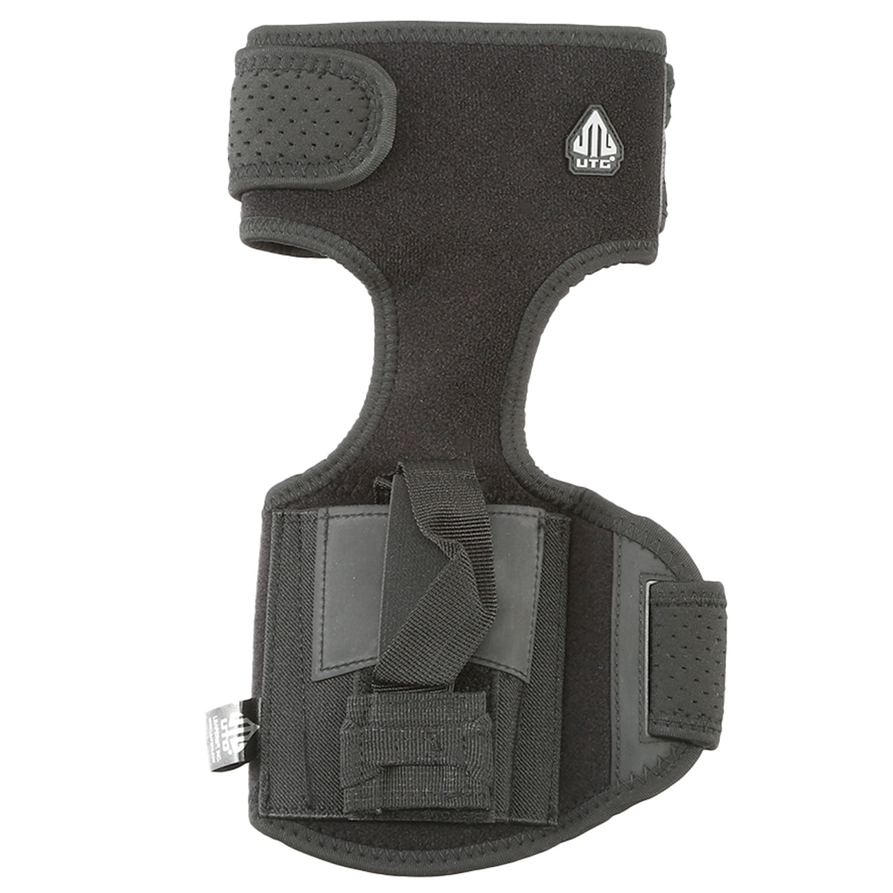 UTG Universal Ambidextrous Knchelholster f. Pistolen Neopren schwarz