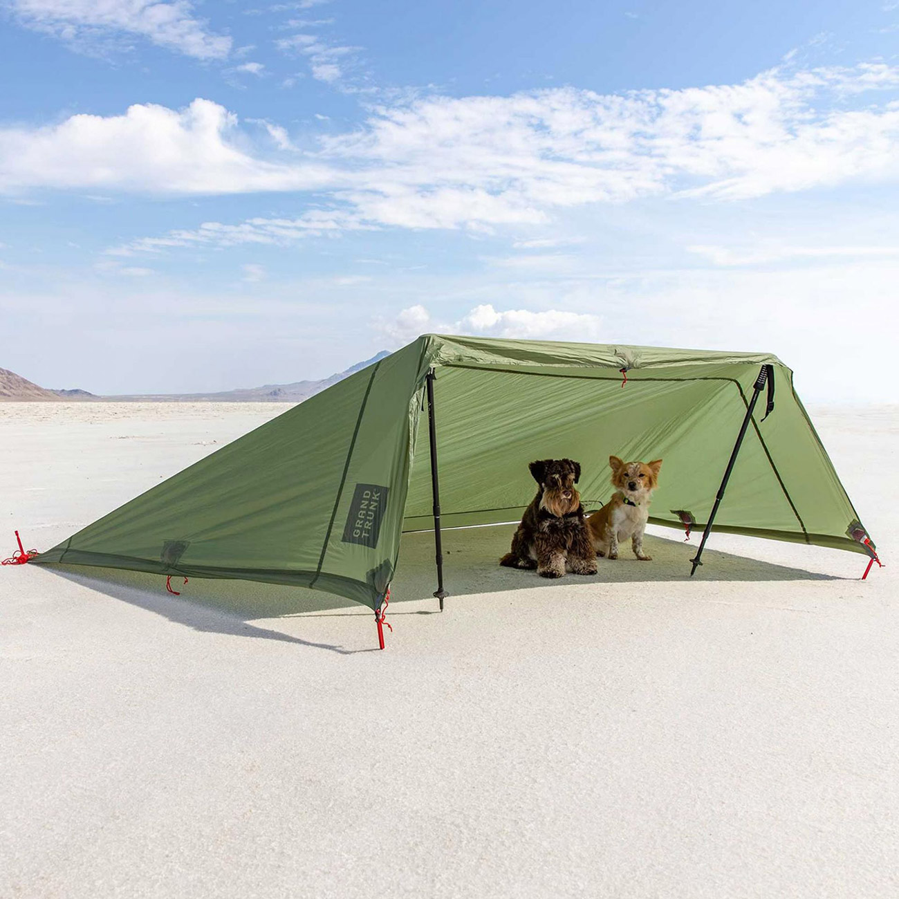 Grand Trunk Moab All-in-one Shelter Hammock grn inkl. Aluminiumheringe und Transportbeutel Bild 10