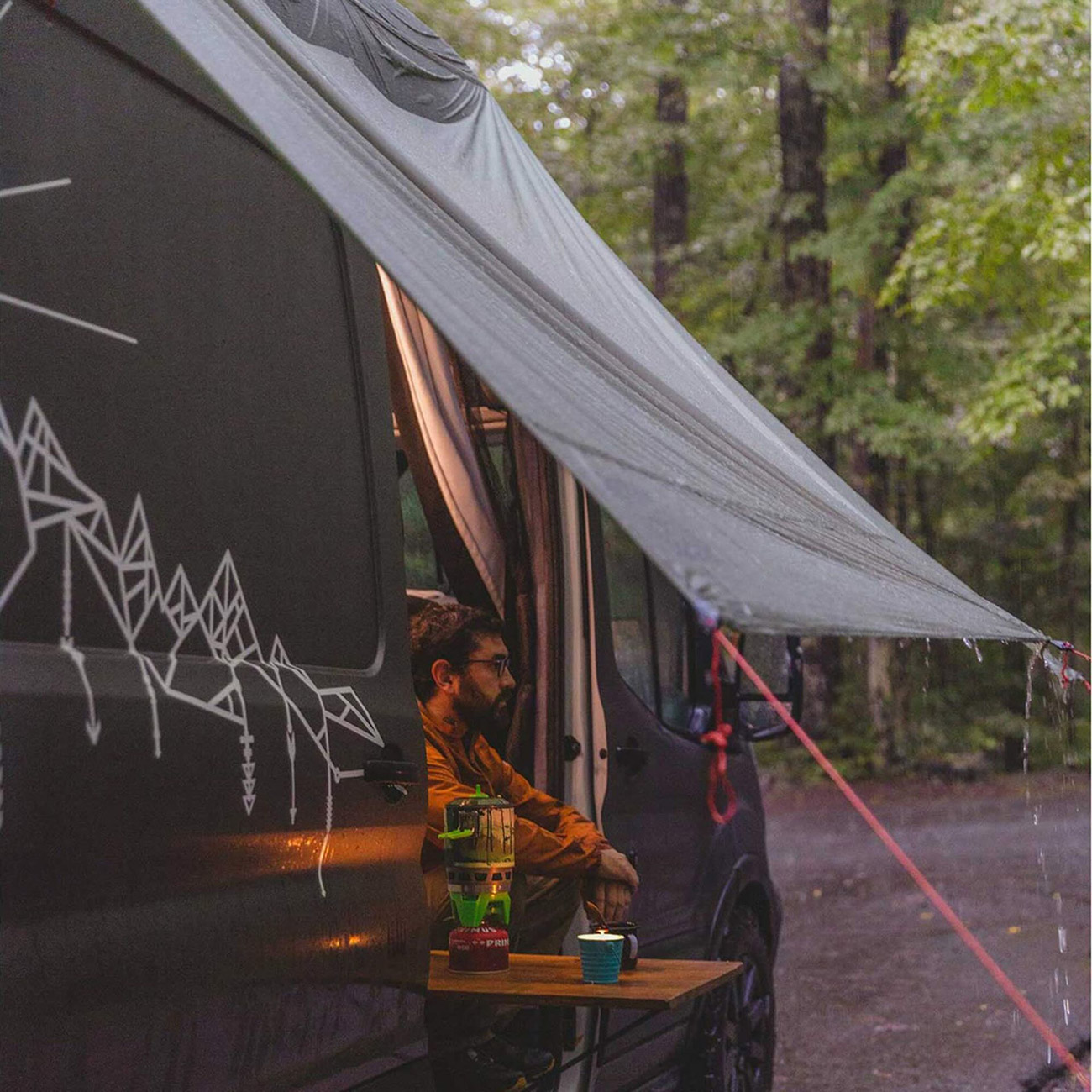 Grand Trunk Moab All-in-one Shelter Hammock grn inkl. Aluminiumheringe und Transportbeutel Bild 9