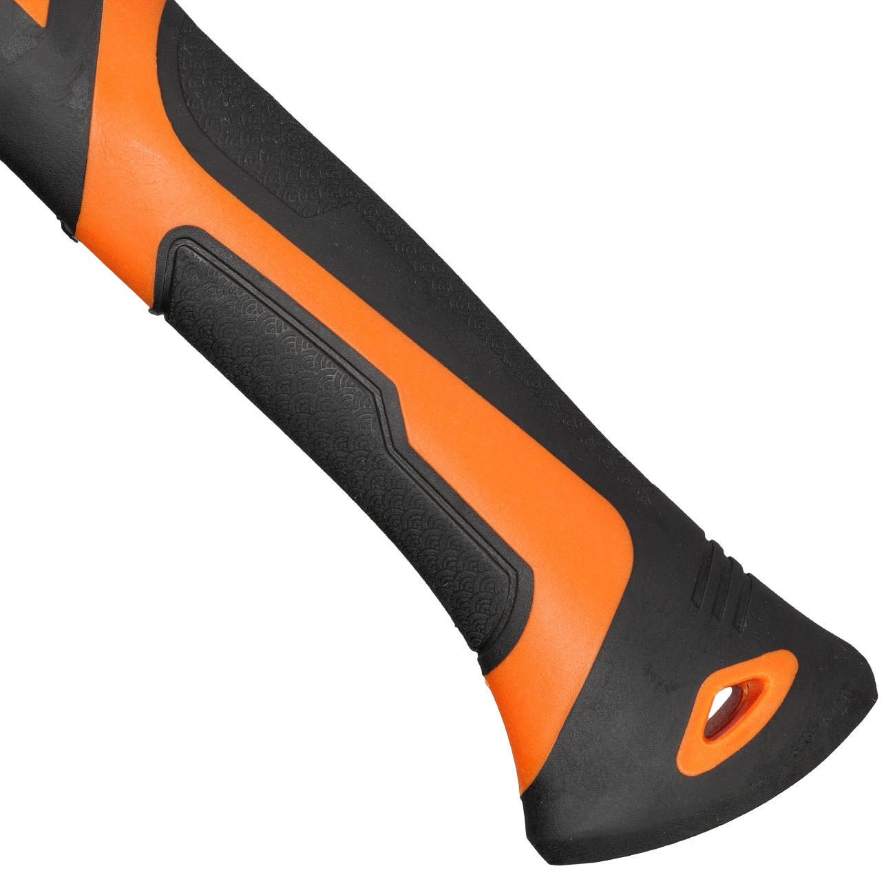 Stahlaxt schwarz/orange inkl. Nylonscheide Bild 3