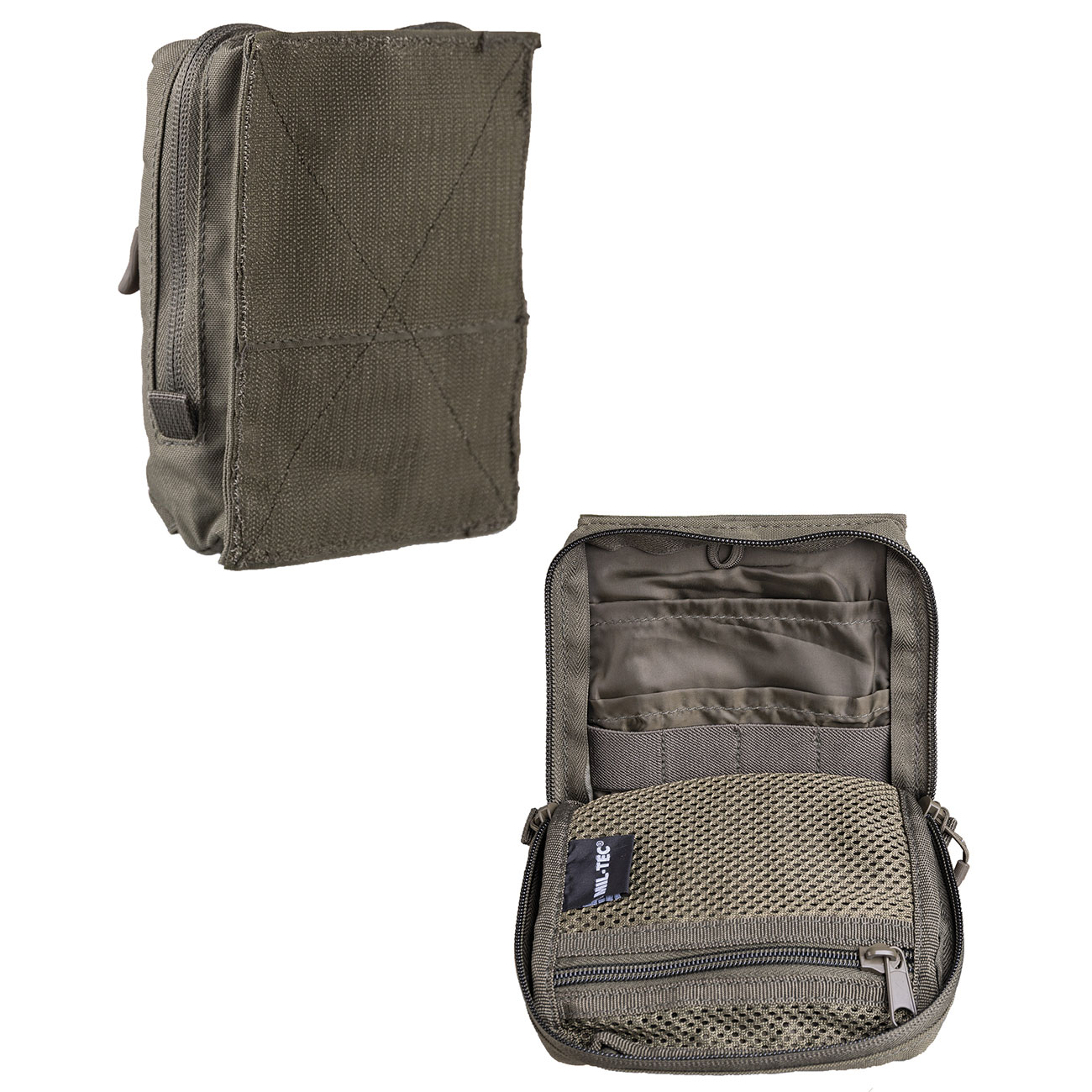 Mil-Tec Koppeltasche mit Klettrcken oliv Bild 2