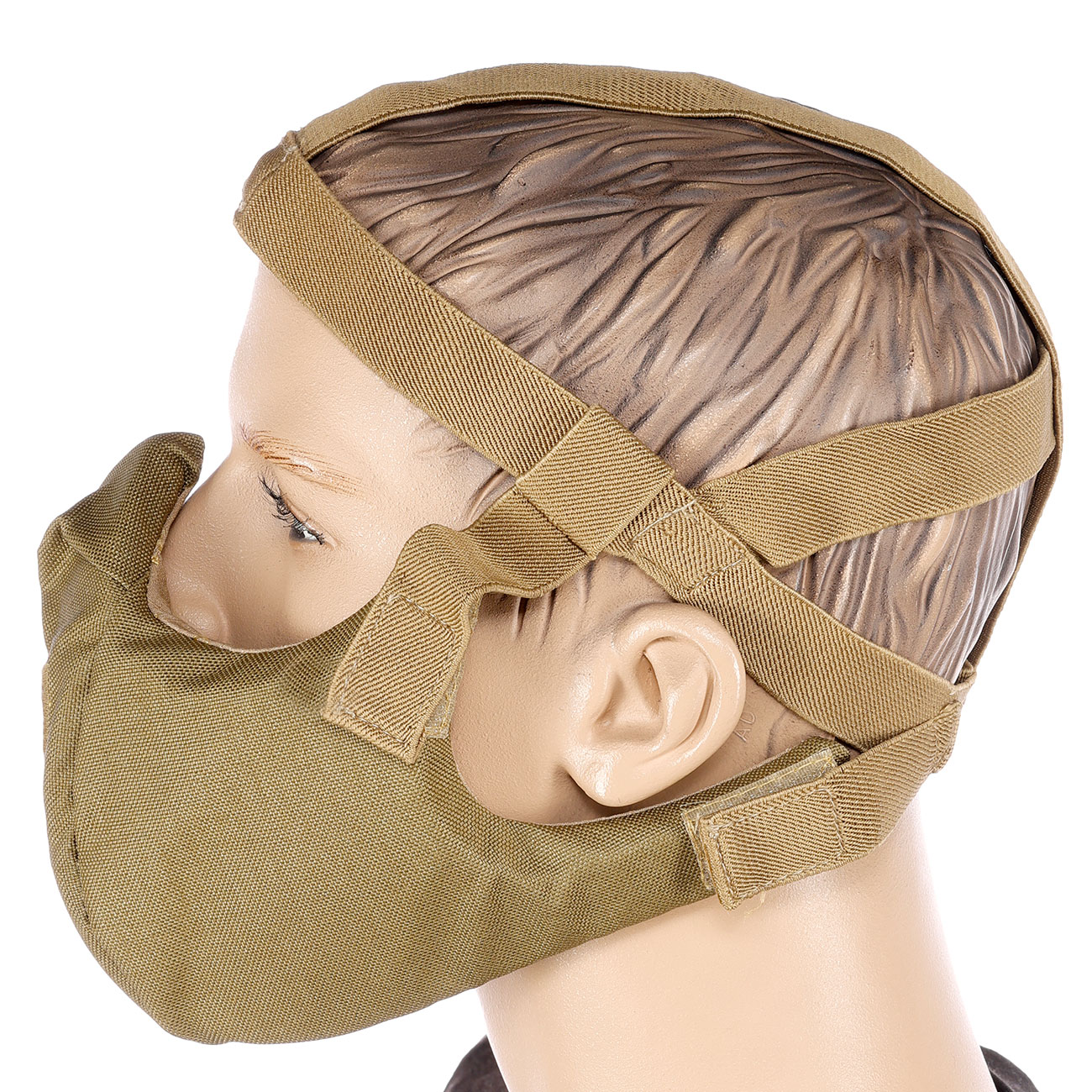 WoSport V5 Conqueror Lightweight 1000D Airsoft-Halbmaske Lower-Face tan Bild 2