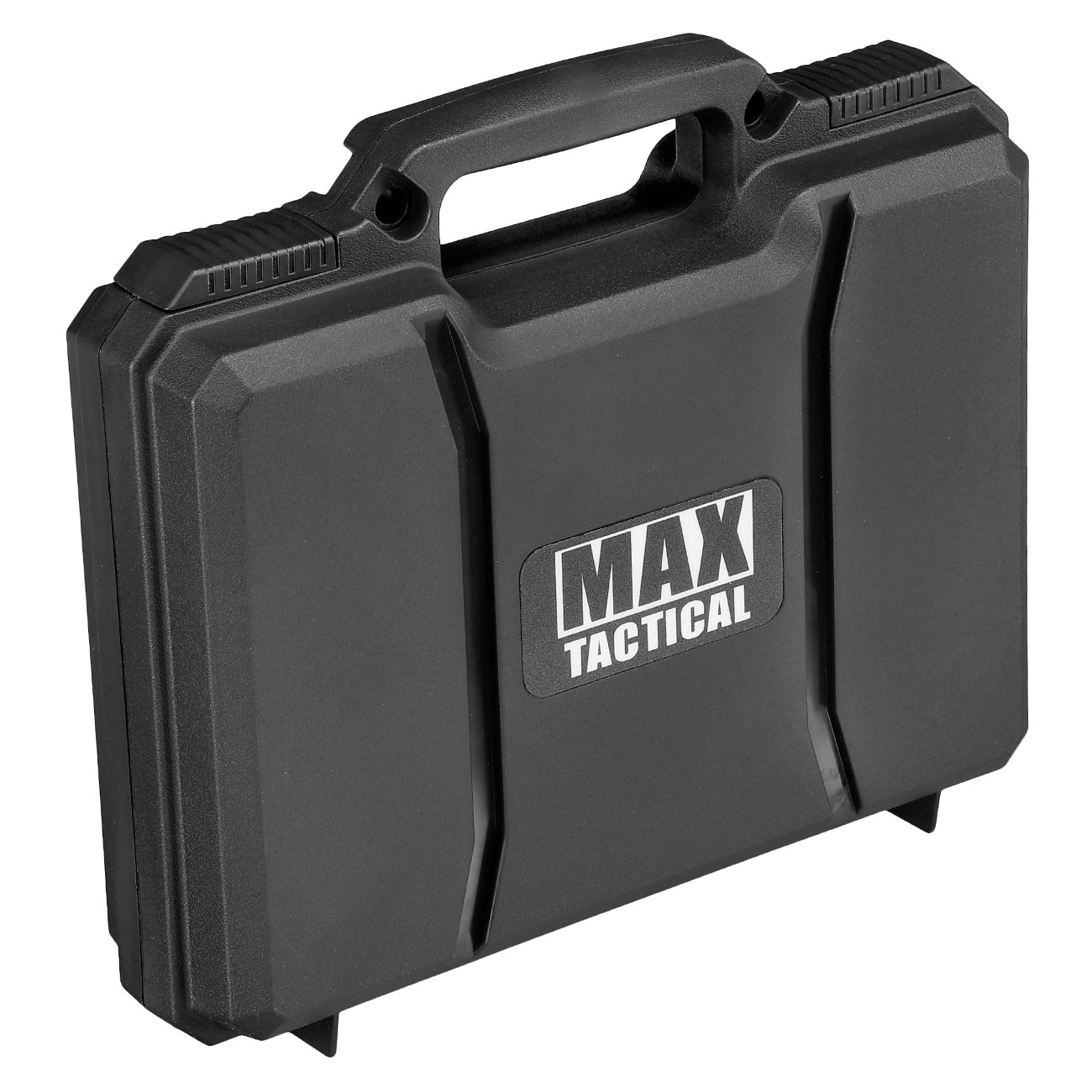 MAX Tactical Pistol Hard Case Pistolenkoffer 30 x 26 x 8,8 cm Waben-Schaumstoff schwarz Bild 1