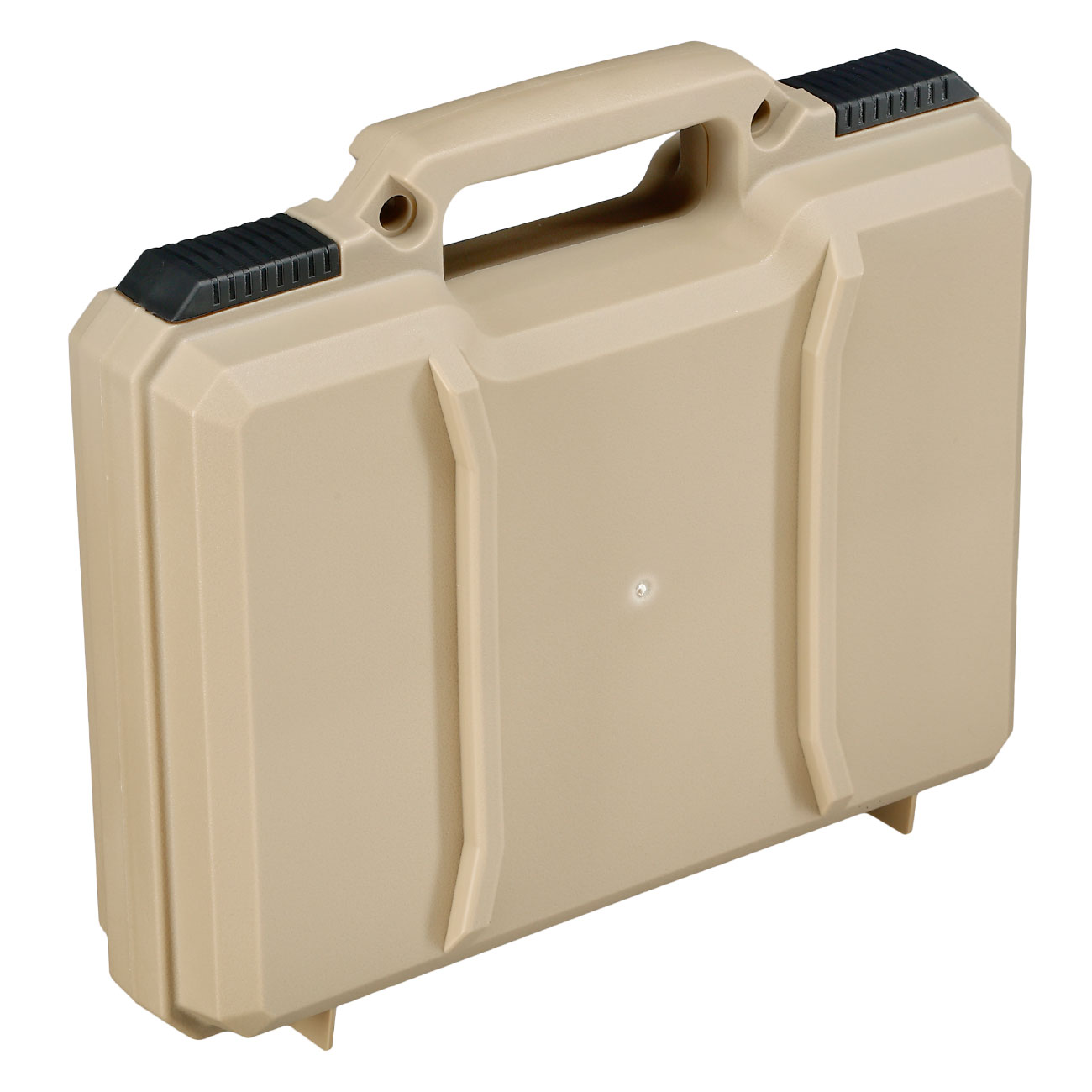 MAX Tactical Pistol Hard Case Pistolenkoffer 30 x 26 x 8,8 cm Waben-Schaumstoff tan Bild 2