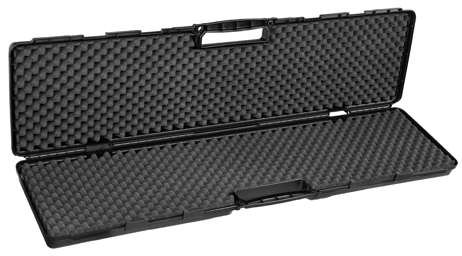 MAX Tactical Hard Case Waffenkoffer 120 x 33 x 11,5 cm Waben-Schaumstoff schwarz Bild 4