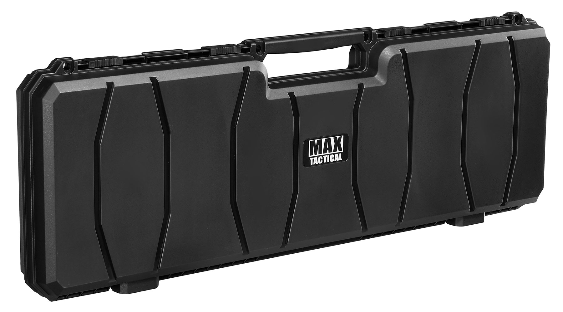 MAX Tactical Hard Case Waffenkoffer 100 x 35 x 10 cm Waben-Schaumstoff schwarz Bild 1