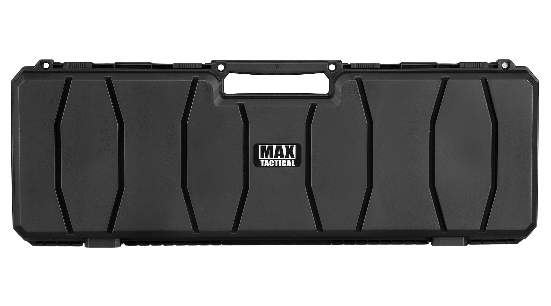 MAX Tactical Hard Case Waffenkoffer 100 x 35 x 10 cm Waben-Schaumstoff schwarz Bild 2