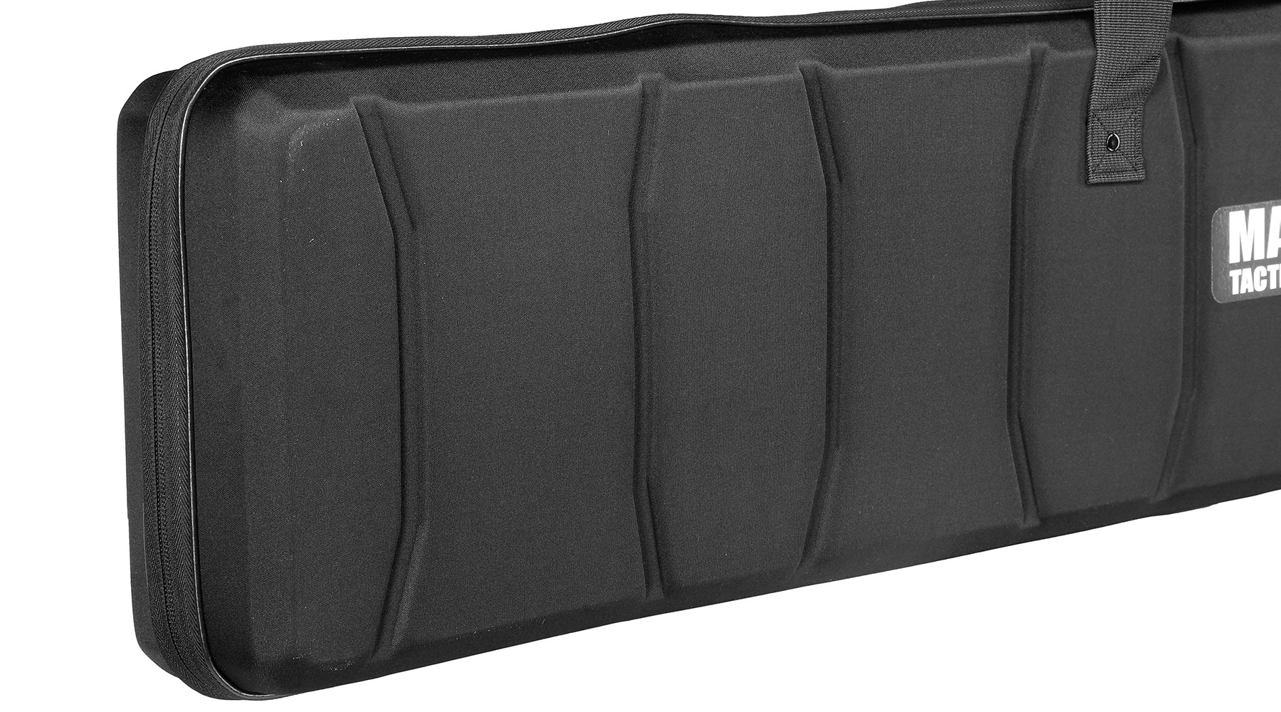 MAX Tactical Soft Case Waffenkoffer 120,5 x 26,5 x 12 cm Waben-Schaumstoff schwarz Bild 7