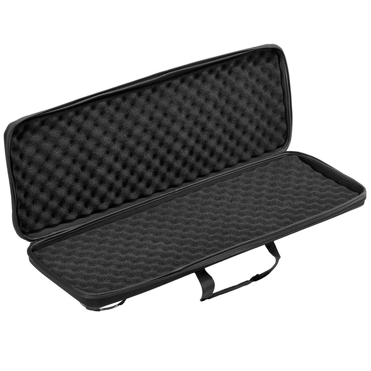 MAX Tactical Soft Case Waffenkoffer 86,5 x 34 x 12 cm Waben-Schaumstoff schwarz Bild 5