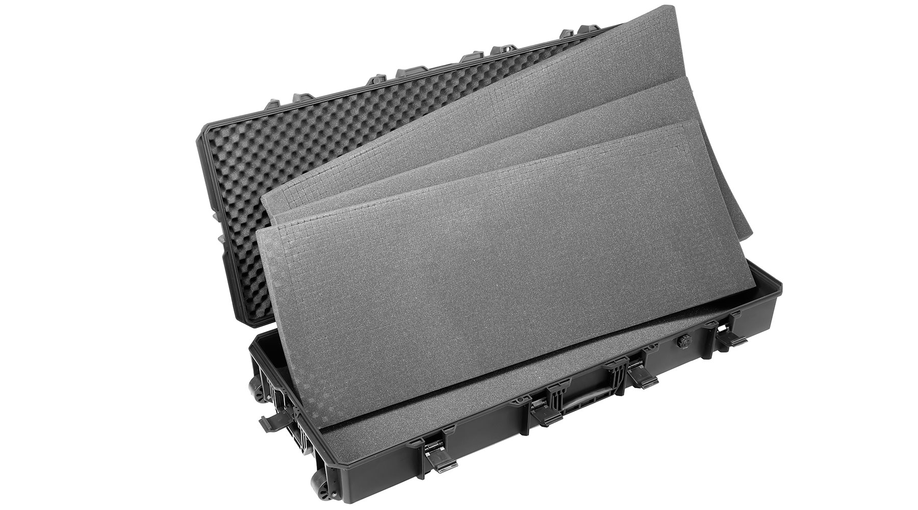 MAX Tactical XX-Large Hard Case Waffenkoffer / Trolley 122 x 51 x 18,5 cm PnP-Schaumstoff schwarz Bild 6