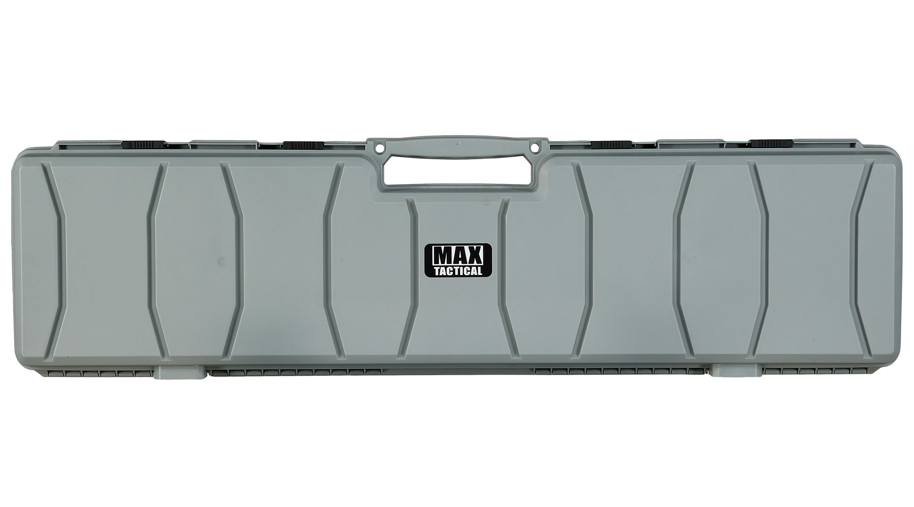 MAX Tactical Hard Case Waffenkoffer 120 x 33 x 11,5 cm Waben-Schaumstoff grau Bild 2