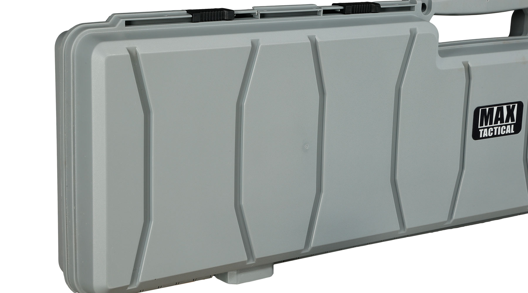 MAX Tactical Hard Case Waffenkoffer 120 x 33 x 11,5 cm Waben-Schaumstoff grau Bild 7